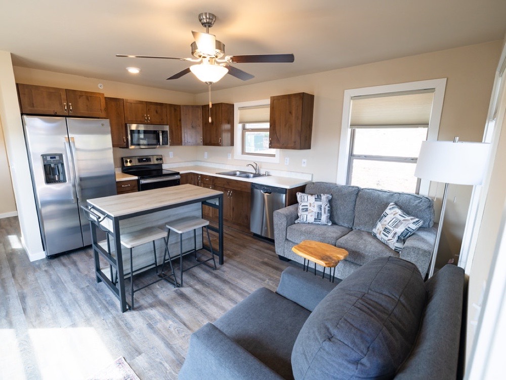 Kitchen after remodel